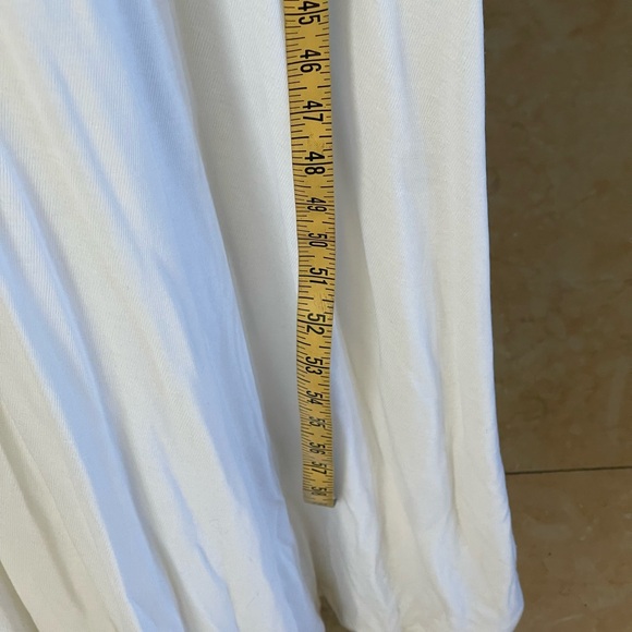 Vintage ANN DEMEulemeester Elegant White Maxi Dress - Picture 6 of 8